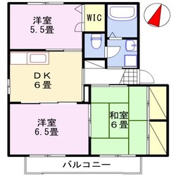 野里駅 徒歩33分 2階の物件間取画像